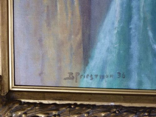 fig 4. Portrait of Miss Kathleen Bell 1936, by Bertram Priestman R.A.