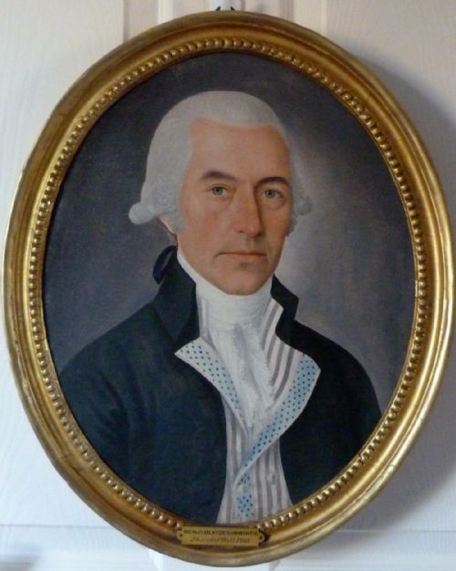 Portrait of Benjamin Blaydes Haworth, Sheriff of Hull, 1803; English School.