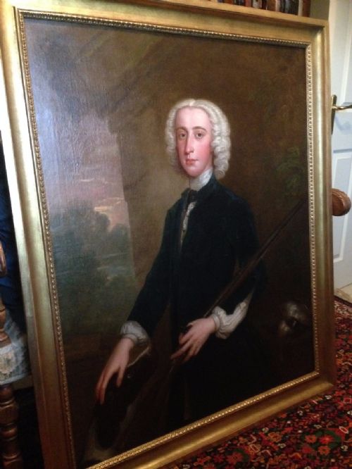 fig 3. Portrait of Benjamin Haworth c. 1750; Circle of Allan Ramsay.