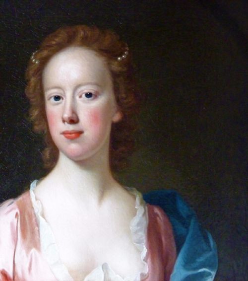 fig 1. Portrait said to be of Sarah Wilson c.1750; Attributed to Allan Ramsay.