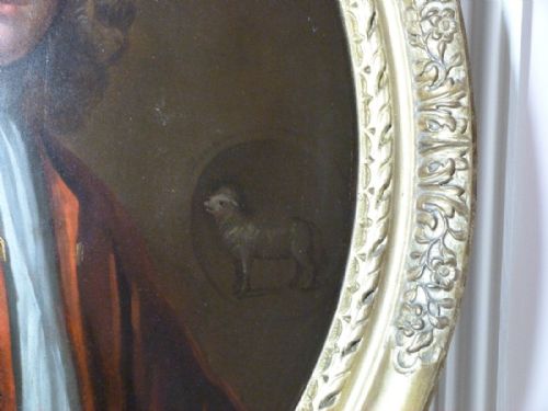 fig 3. Portrait of Peregrine Bertie, Marquess of Lindsey 1717, by Charles D'Agar.