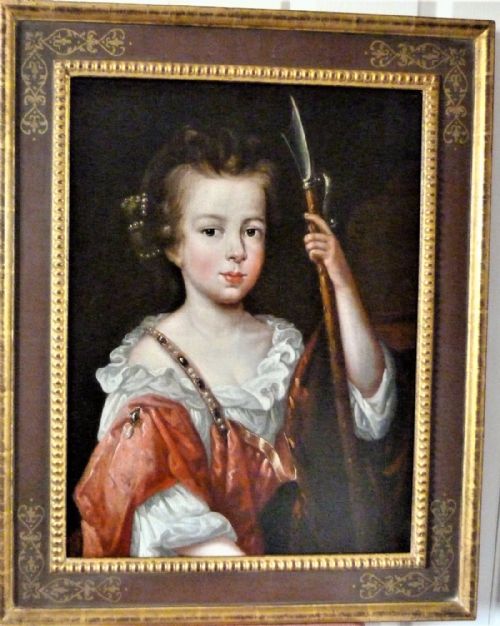 Portrait of a Young Girl C.1680;  Attributed to Mary Beale.