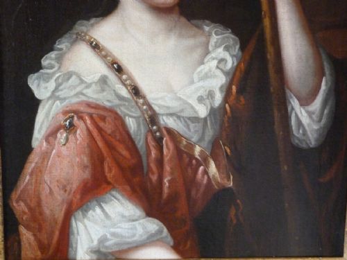 fig 2. Portrait of a Young Girl c.1680; Attributed to Mary Beale.