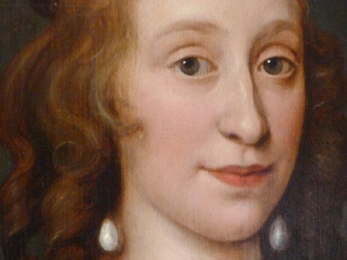 fig 2. Portrait thought to be of Anne Lady Somerset c.1640, Attributed to Theodore Russell.