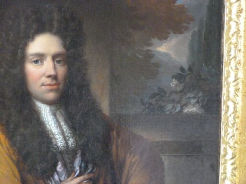 fig 1. Portrait of a Gentleman 1690; Attributed to Michiel van Musscher.