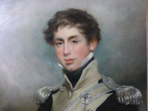 fig 1. Portrait of Capt. the Hon. Henry Dundas Shore C.1820, by Arthur William Devis.