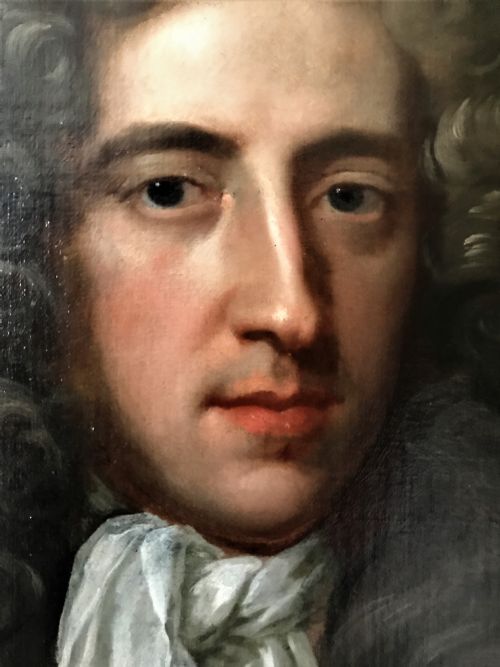 fig 2. Portrait of Mr. Dennis c.1695, by Sir Godfrey Kneller.