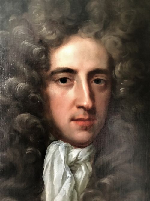 fig 1. Portrait of Mr. Dennis c.1695, by Sir Godfrey Kneller.