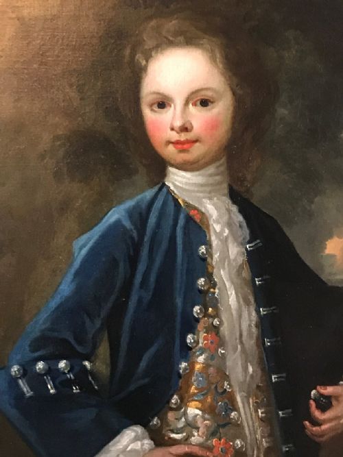fig 1. Portrait of a Boy c.1730; Attributed to John Verelst.