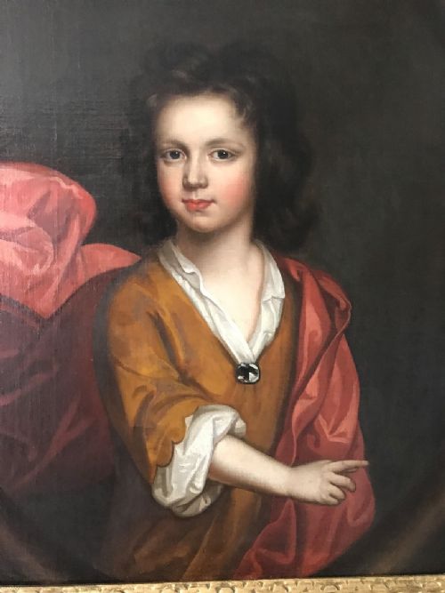 fig 1. Portrait of George Allanson-Winn as a Young Boy, c.1730; Circle of Charles D'Agar.