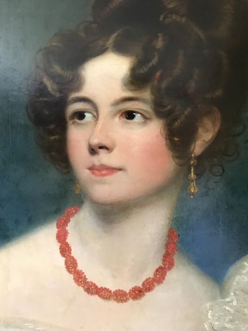 fig 2. Portrait of a Lady and her Child c.1818; By George Henry Harlow.