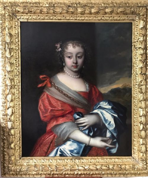 Portrait of a Girl C.1655; Circle or Studio of Johannes Mijtens.