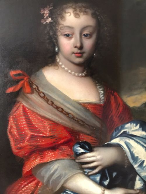 fig 1. Portrait of a Girl c.1655; Circle or Studio of Johannes Mijtens.