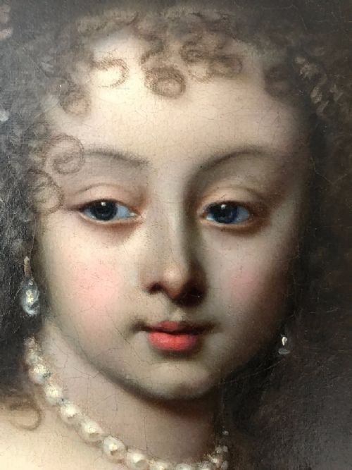 fig 3. Portrait of a Girl c.1655; Circle or Studio of Johannes Mijtens.