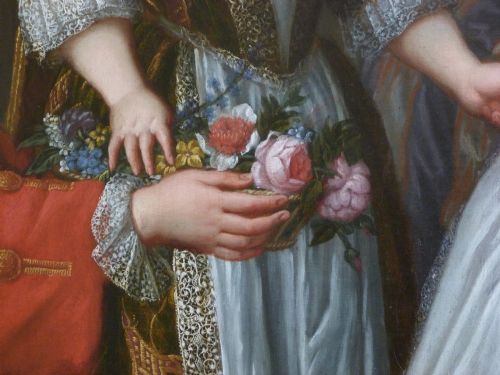 fig 4. Portrait of Three French Aristocratic Children c.1690; Attributed to Pierre Mignard.