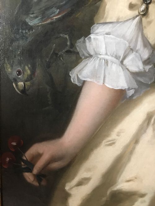 fig 3. Portrait of a Young Lady c.1750; Attributed to Philip Mercier.
