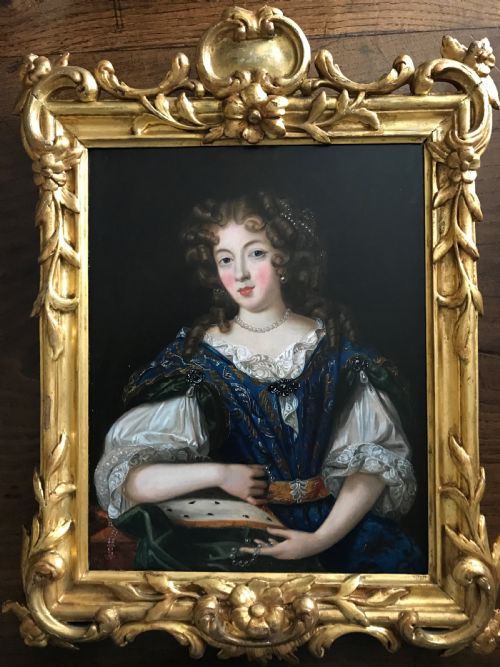 Portrait of Louise De La Valliere; Follower of Pierre Mignard.