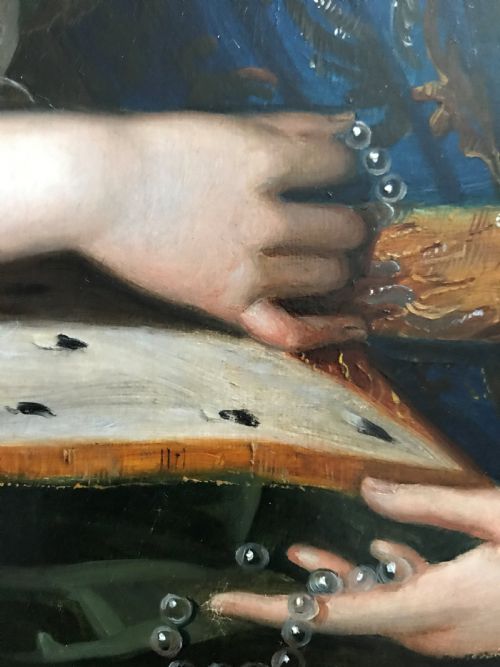 fig 2. PORTRAIT OF LOUISE DE LA VALLIERE; FOLLOWER OF PIERRE MIGNARD.