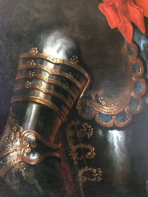 fig 4. Louis, Prince of Condé (1668–1710) c.1690, Studio or Circle of Hyacinthe Rigaud.