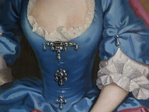 fig 4. PORTRAIT OF ELIZABETH, DUCHESS OF MARLBOROUGH C.1730: ATTRIBUTED TO MARIA VERELST.