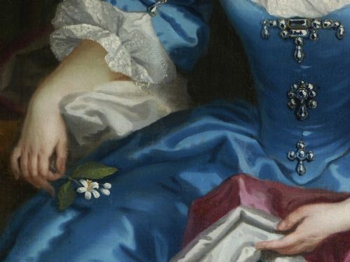 fig 5. PORTRAIT OF ELIZABETH, DUCHESS OF MARLBOROUGH C.1730: ATTRIBUTED TO MARIA VERELST.