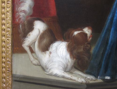 fig 3. PORTRAIT OF A YOUNG BOY AND HIS SPANIEL C.1710, BY CHARLES D'AGAR