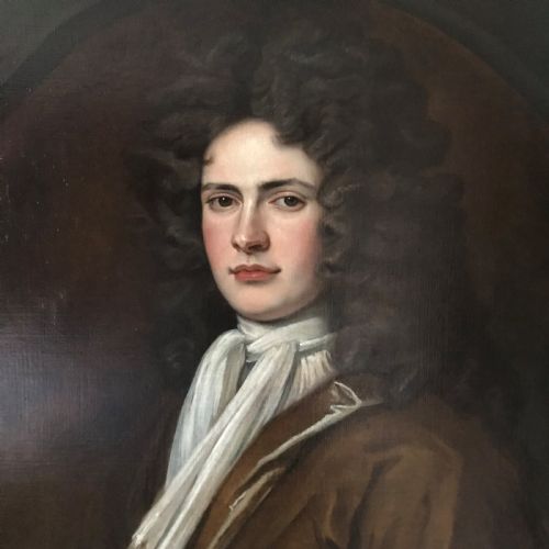 fig 1. Portrait of a Gentleman, traditionally called Sir William Temple, c.1705; Circle of Sir Godfrey Kneller.