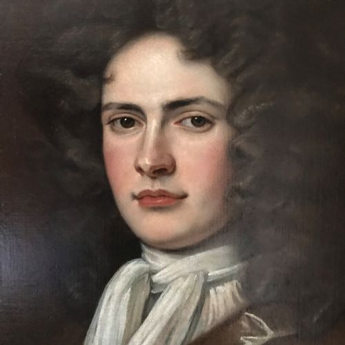 fig 2. Portrait of a Gentleman, traditionally called Sir William Temple, c.1705; Circle of Sir Godfrey Kneller.