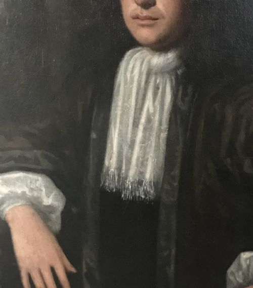 fig 2. Portrait of a Gentleman c.1680: Circle of John Michael Wright.