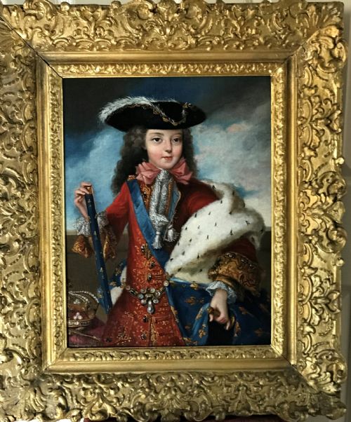 Portrait of Louis Xv as a Boy, After Pierre Gobert.