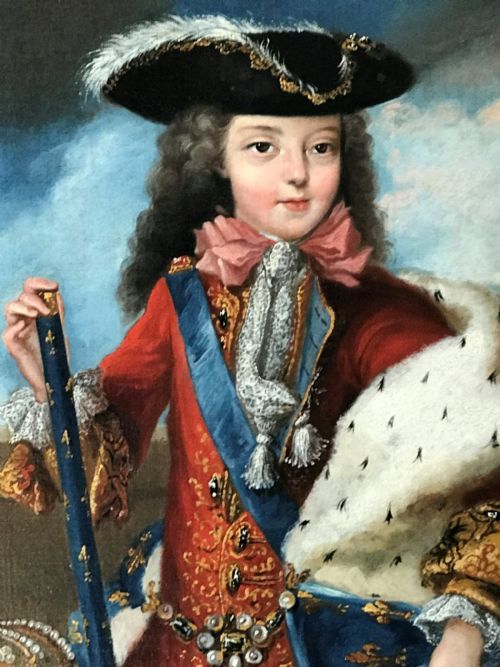 fig 1. Portrait of Louis XV as a Boy, After Pierre Gobert.