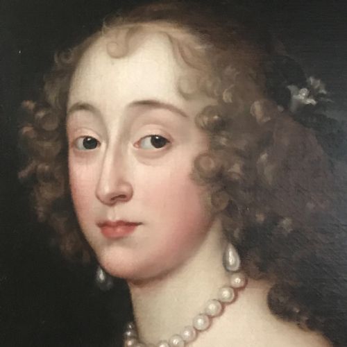 fig 4. Portrait of Lady Penelope Herbert c.1640; Studio or Circle of van Dyck.