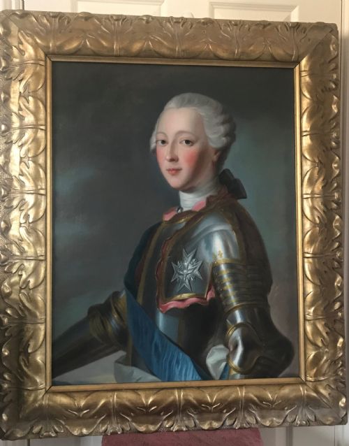 Portrait of Louis-jean-marie De Bourbon, Duc De Penthièvre C.1745; Circle of Maurice De La Tour.