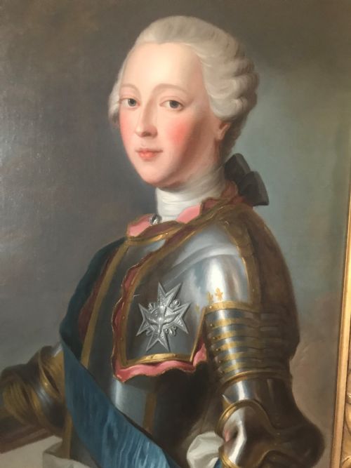 fig 1. Portrait of Louis-Jean-Marie de Bourbon, Duc de Penthièvre c.1745; Circle of Maurice de la Tour.