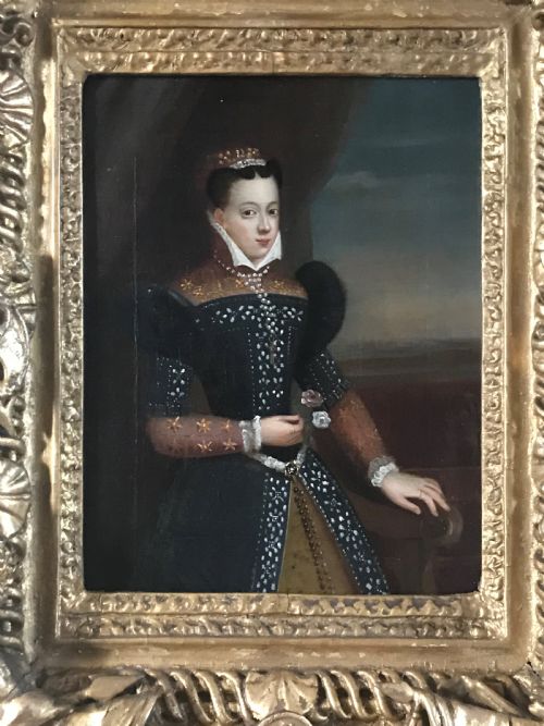 fig 1. Portrait of Mary, Queen of Scots, 18th c.