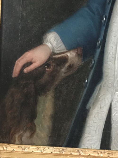 fig 3. Portrait of a Boy and his Dog c.1750; Circle of Bartholomew Dandridge