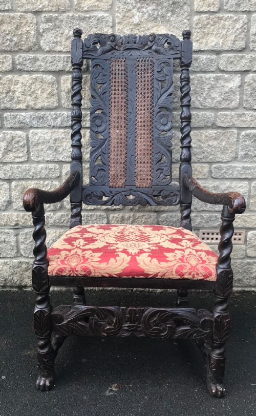 James II Armchair C.1685.