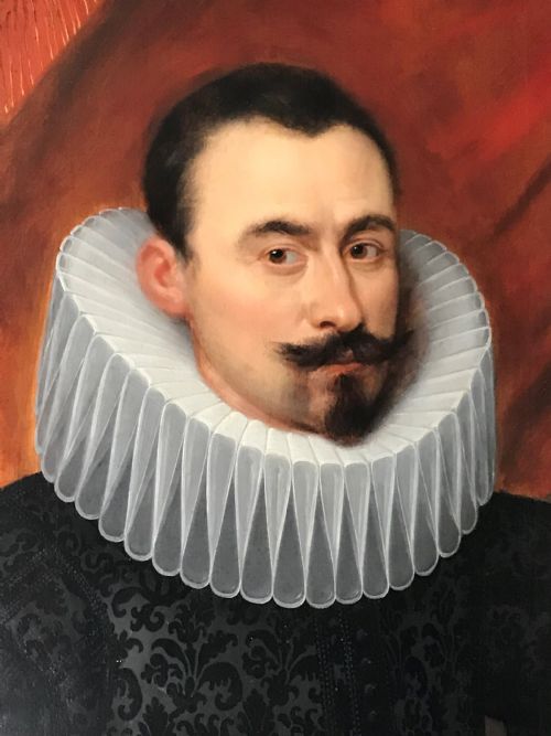 fig 1. Portrait of a Diamond Merchant c.1620; Studio or Circle of Cornelis van der Voort.