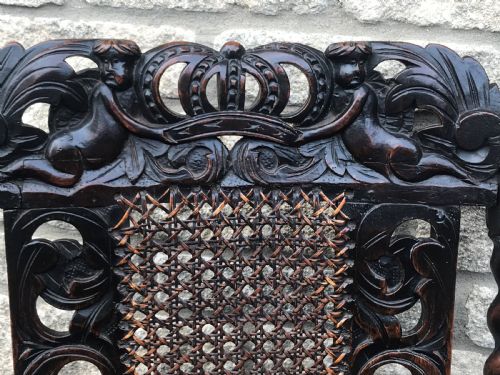 fig 3. James II armchair c.1685.