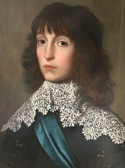 fig 2. Portrait of Charles Louis (Karl Ludwig), Prince Palatine c.1635; Studio of Gerrit van Honthorst.