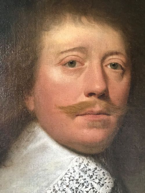 fig 3. Portrait of Captain Henry Withypoll, 1637; Studio of van Honthorst.