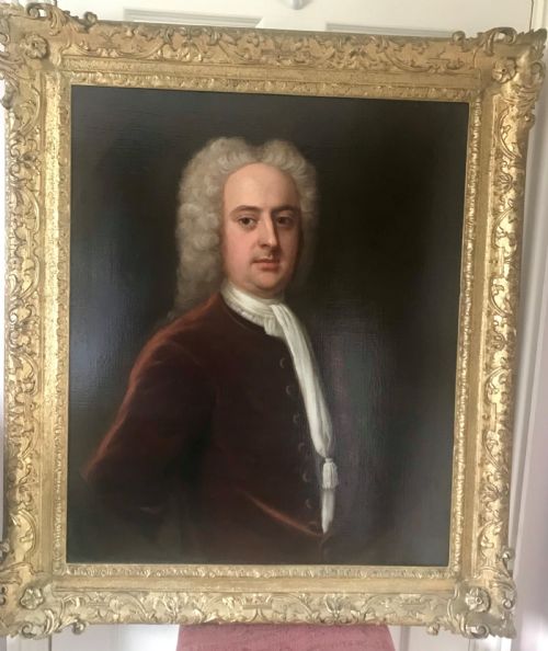 Portrait of a Gentleman C.1740; by John Theodore Heins.