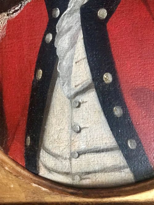 fig 3. Portrait of an Officer c. 1770; by Tilly Kettle.