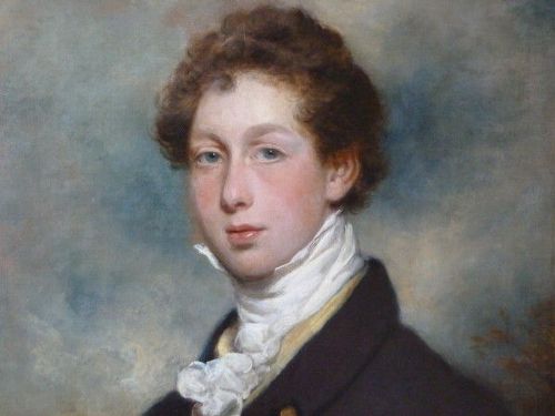 fig 1. Portrait of The Hon. Frederick John Shore, c.1820, by Arthur William Devis.