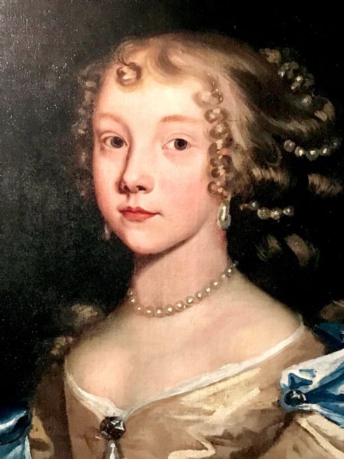 fig 2. Portrait of a Young Lady c.1665; Attributed to John Greenhill.