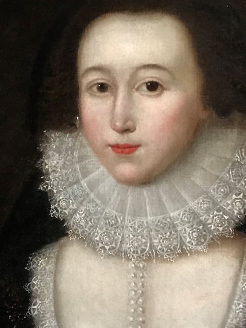 fig 2. Portrait of Mary, Lady Vere; Circle of William Larkin.