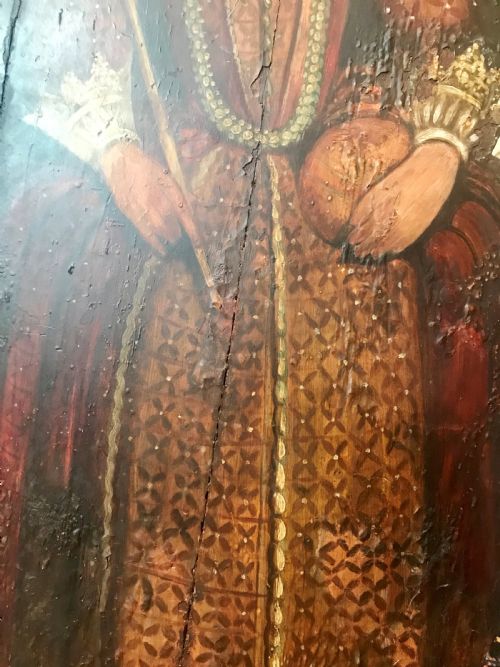 fig 3. Queen Elizabeth I dummy board, 18th/19th century