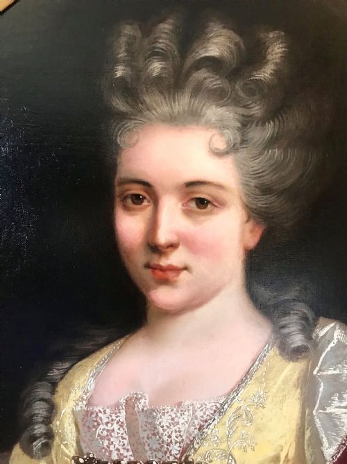 fig 2. Portrait of Madame de Harlay, After Nicolas de Largilliere.