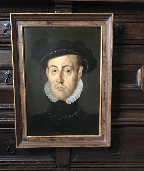 Portrait of Thomas Howard, 4th Duke of Norfolk, 17th C;  Anglo-dutch Manner.