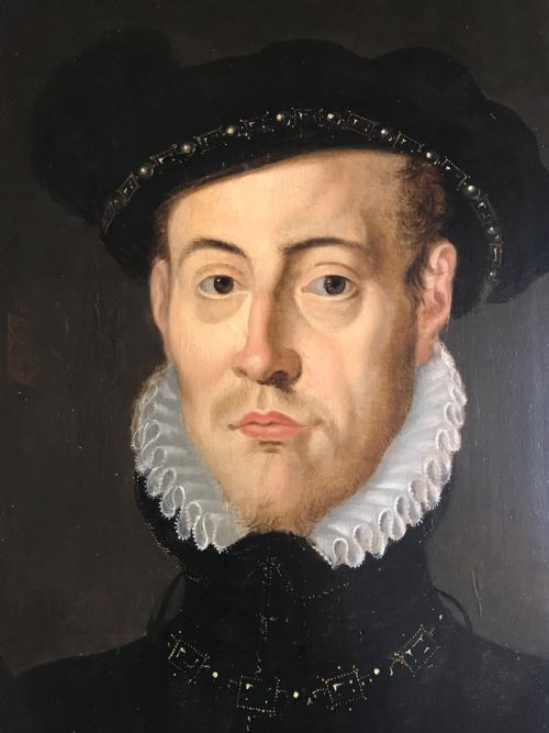 fig 1. Portrait of Thomas Howard, 4th Duke of Norfolk, 17th c; Anglo-Dutch Manner.